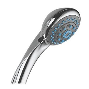 Hindware Showers F160009 5-Flow 150cm Hand Massage Shower with Double Lock (Chrome)