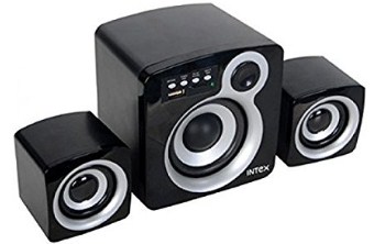 Intex IT-850U 2.1 Channel Multimedia Speakers (Grey/Black)