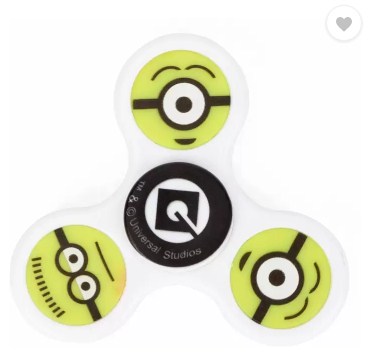 Despicable Me Minions fidget spinner (White, Yellow)