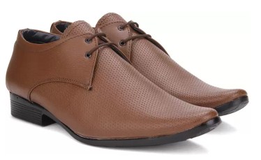 Vulcan Knight Lace Up Shoes (Brown)
