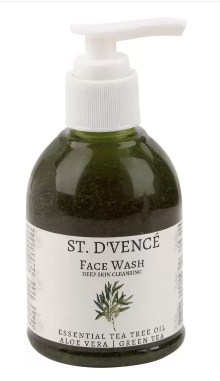 ST. D'VENCÉ Face Wash- (Deep Skin Cleansing, Essential Tea Tree Oil) Face Wash (150 ml)