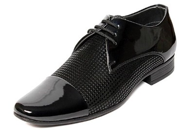 Bacca Bucci Men Black PU Formal Shoes