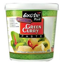 Exotic Green Curry Paste, 400g
