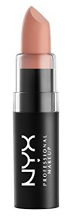 Nyx Professional Makeup Matte Lipstick, Nude, 4.5g