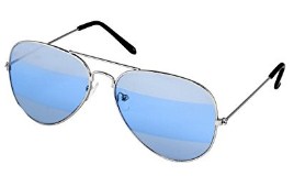 Silver Kartz Aviator Unisex Sunglasses