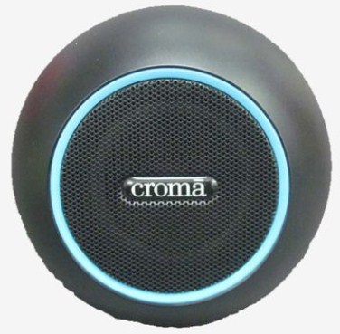 Croma XH2118 1.5W RMS Round PC Speakers (Black)