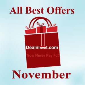 Special Post All Best Offers of the Month that Expire on 30th November