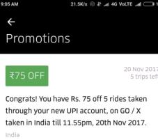 UBER UPI offer1