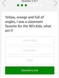 amazon app riddles win free all questions answers 14th november