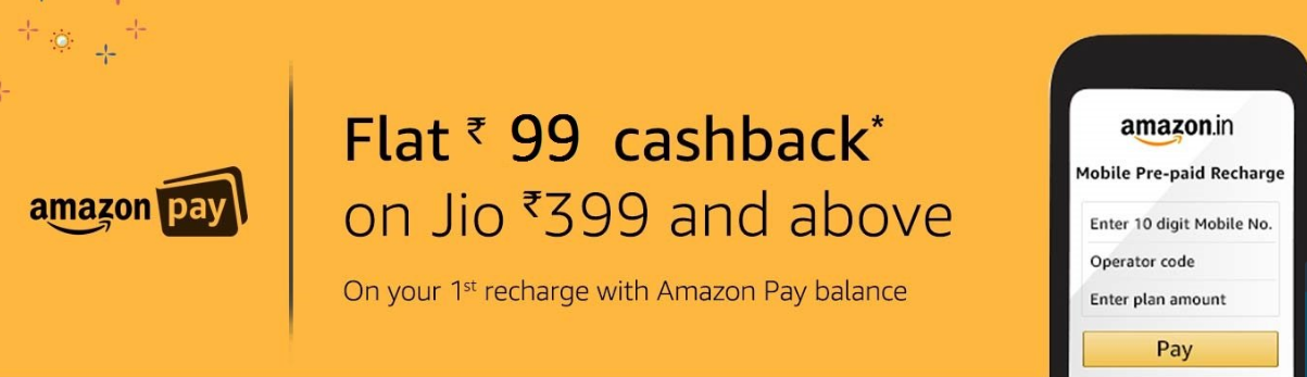 amazon jio recharge