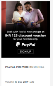 bookmyshow paypal offer