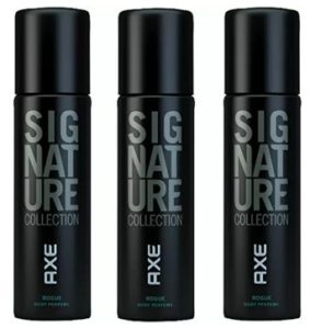 AXE Set of 3 Signature Collection Rogue Perfume Body Spray - For Men  (122 ml, Pack of 3)