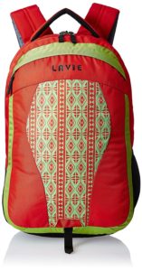 Amazon- Buy Lavie Orange Laptop Backpack 