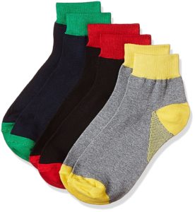 Amazon- Buy Symbol Men's Solid Ankle Socks