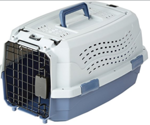 AmazonBasics Two Door Top Load Pet Kennel (19-inch) at rs.717