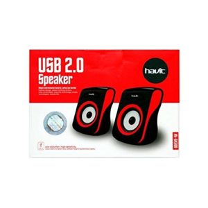 Buy Havit HV-SK599 2.0 Channel PC Speakers (Black/Red) for Rs.349 only