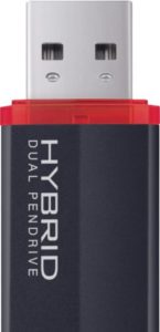 Buy Iball Hybrid 32 GB OTG Drive (Black, Type A to Micro USB) for Rs.599 only