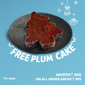 Faasos- Get Free Plum cake