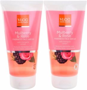 Flipkart- Buy VLCC Mulberry and Rose Fairness Face Wash (300 ml) at only Rs 170