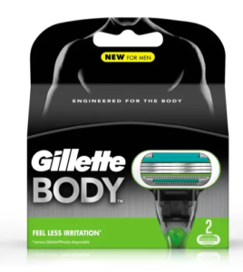 Gillette Body Cartridge (Pack of 2) 