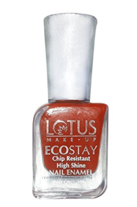 Lotus Herbals Ecostay Nail Enamel, Coral Flush E2, 10ml at rs.124