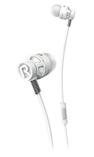 Philips Headphones with Mic (White)