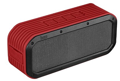 Divoom Voombox Outdoor Portable Splash Proof and Shock proof Outdoor Wireless Bluetooth Speakers (Red)