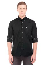 U.S. Polo Assn. Men Solid Full Sleeve Shirt