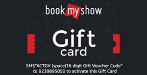 Upto 50 off BookMyShow Digital Voucher Use Promocode BMSAMZ50 at Checkout