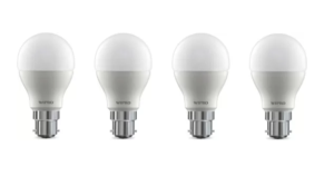 Wipro 10 W Arbitrary B22 LED Bulb (White, Pack of 4) 