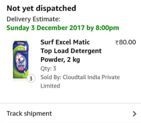 amazon surf excel fabric conditioner loot get at flat 80 off