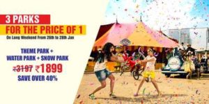 Adlabs Imagica Long Weekend offer