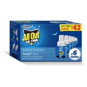 Amazon- Buy All Out Ultra Clear Refill Saver (270ml, Pack of 6) at Rs 290