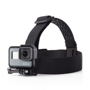 Amazon- Buy AmazonBasics GoPro Head Strap Mount (Black) at Rs 499
