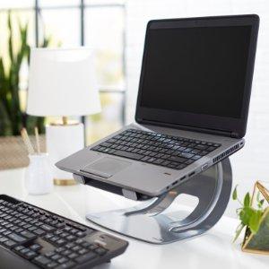Amazon- Buy AmazonBasics Laptop Stand (Silver) 