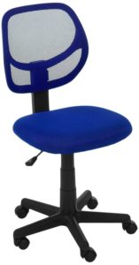 Amazon- Buy AmazonBasics Low Back Computer Chair (Blue) at Rs 2499