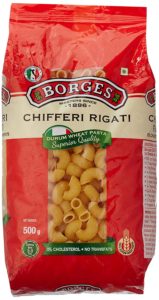 Amazon- Buy Borges Chifferi Rigati Pasta, 500g at Rs 99