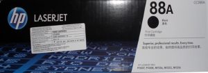 Amazon- Buy HP 88A Black LaserJet Toner Cartridge CC388A at Rs 695