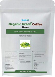 Amazon- Buy HealthVit Organic Decaffeinated Unroasted Green Coffee Beans