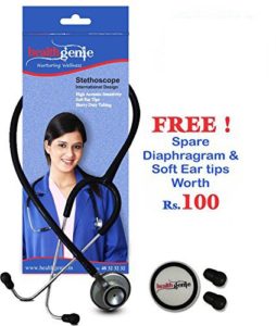 Amazon- Buy Healthgenie Hg-203B Doctors Dual Al Stethoscope
