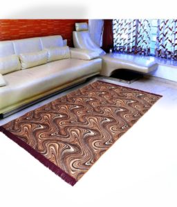 Amazon- Buy Home Elite Floral Floral Microfibre Anti-Allergic Carpet