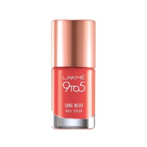 Amazon - Buy Lakme 9 to 5 Long Wear Nail Color, 9 ml from Rs 136