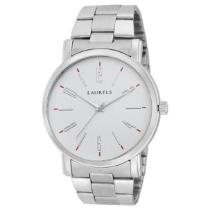 Amazon- Buy Laurels Soviet White Dial Analog Wrist Watch - For Men at Rs 149