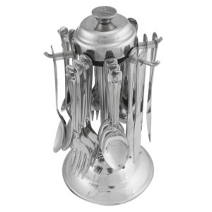 Amazon- Buy Ritu Deluxe Stainless Steel Cutlery Set, 24-Pieces, Multicolour at Rs 225