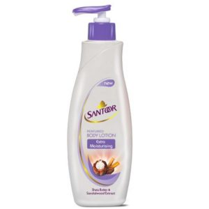 Amazon- Buy Santoor Extra Moisturising Body Lotion for Women, 300 ml at Rs 129