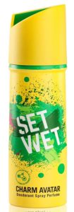 Amazon- Buy Set Wet Charm Avatar Deodorant Spray Perfume