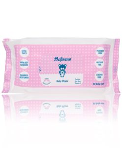 Amazon- Buy Softsens Baby Wipes (Pack of 80) at Rs 119