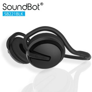 Amazon- Buy Soundbot SB221-BLK/BLK Bluetooth Headphones (Black/Black) at Rs 999