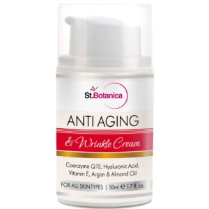 Amazon- Buy StBotanica Anti Aging & Anti Wrinkle Cream With Vitamin E & Argan Oil - 50ml at Rs 649