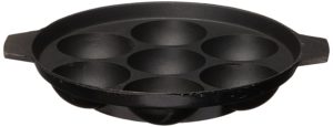 Amazon- Buy Tosaa Non-Stick 7 Cavity Appam Patra Without Lid 